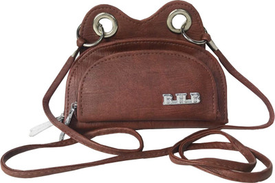 

Lelys Girls Casual Brown Genuine Leather Sling Bag