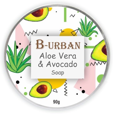 

SALVIA B-URBAN Aloevera And Avocado Soap Anti Bacterial And Anti- Fungal Paraben Free Soap Made OF All Natural Ingredients(90 g)