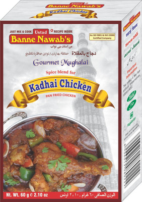 

Ustad Banne Nawab's KADHAI CHICKEN - PAN FRIED CHICKEN - 1 PACK(60 g)