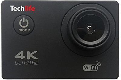

Techlife Solutions 002 4KCAMTEC Sports and Action Camera(Black, 16 MP)