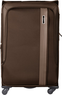 

VIP Carter Spinner Soft Trolley Check-in Luggage -  inch(Brown