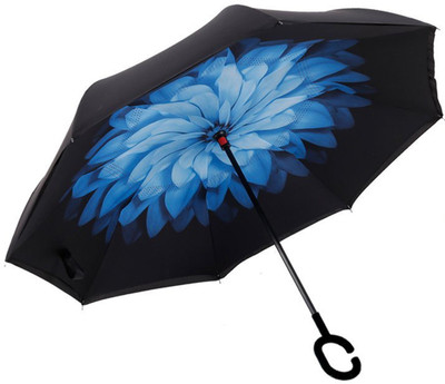 

RAAYA Reverse Folding Umbrellas For Rainy Season Umbrella(Multicolor)