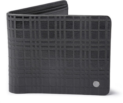 

Van Heusen Men Black Genuine Leather Wallet(4 Card Slots)