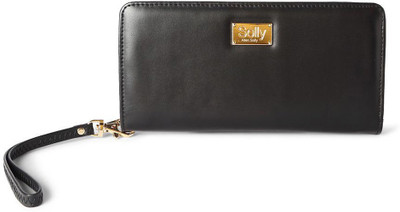 

Allen Solly Women Black Artificial Leather Wallet(4 Card Slots)