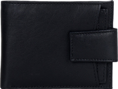 

Hill & Oliver Men Black Genuine Leather Wallet(5 Card Slots)