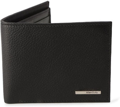 

Allen Solly Men Black Genuine Leather Wallet(4 Card Slots)