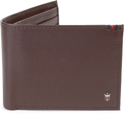 

Louis Philippe Men Brown Genuine Leather Wallet(4 Card Slots)