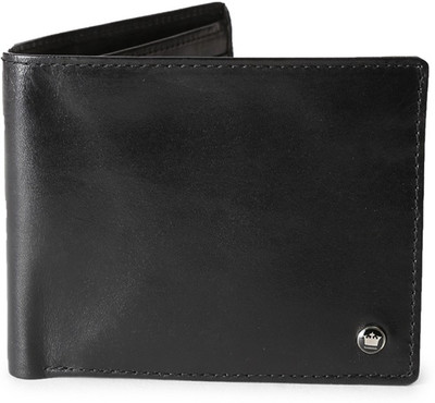 

Louis Philippe Men Black Genuine Leather Wallet(4 Card Slots)