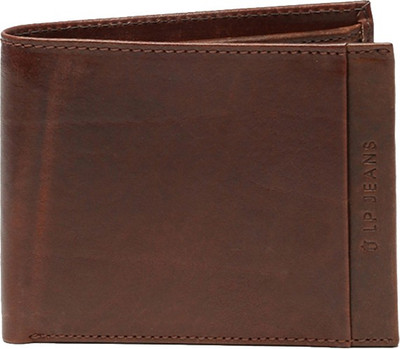 

Louis Philippe Men Brown Genuine Leather Wallet(4 Card Slots)