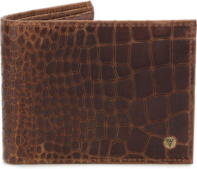 

Van Heusen Men Brown Genuine Leather Wallet(4 Card Slots)