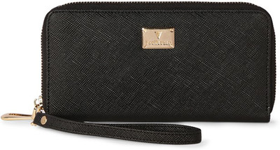 

Van Heusen Women Black Artificial Leather Wallet(4 Card Slots)