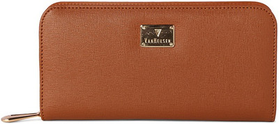 

Van Heusen Women Brown Artificial Leather Wallet(4 Card Slots)