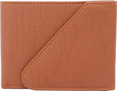 

Wildedge Men Tan Artificial Leather Wallet(5 Card Slots)