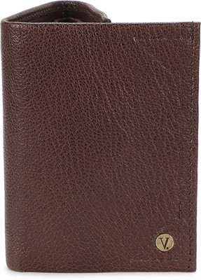 

Van Heusen Men Brown Genuine Leather Wallet(4 Card Slots)