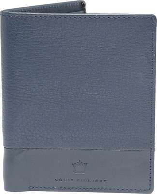 

Louis Philippe Men Blue Genuine Leather Wallet(4 Card Slots), Brown