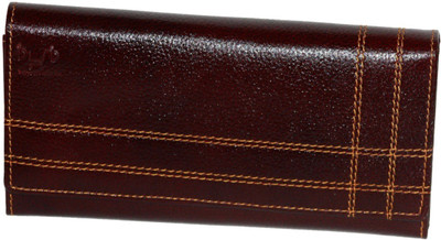 

BYB Buyyourbest.com Women Brown Genuine Leather Wrist Wallet(5 Card Slots)
