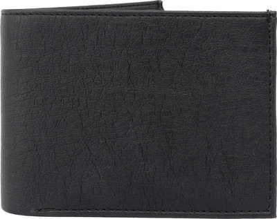 

Wildwolf Men Black Artificial Leather Wallet(11 Card Slots)