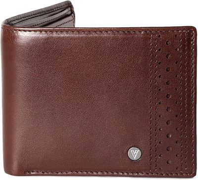

Van Heusen Men Brown Genuine Leather Wallet(4 Card Slots)