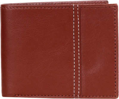 

Hill & Oliver Men Tan Genuine Leather Wallet(8 Card Slots)