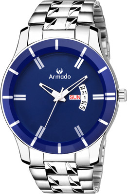 

Armado AR-205-BLU STYLISH DAY AND DATE SERIES Watch - For Men
