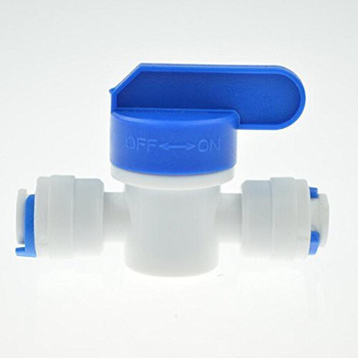 

Pooja Trendz 1 Pcs 1/4 RO Plastic RO Manual Flush Valve Switch for RO Process-Any RO Model. Solid Filter Cartridge(0.5, Pack of 1)