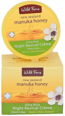 

WILD FERNS MANUKA HONEY ULTRA RICH NIGHT REVIVAL CREME, 100ML(100 ml)