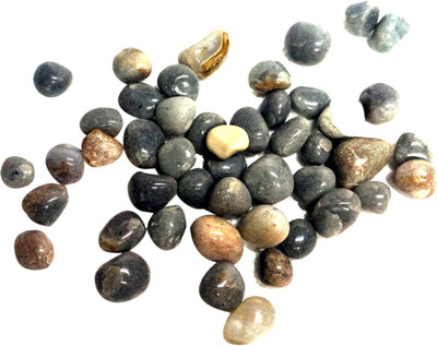 

Blue Sky Aquarium stones River Rock Unplanted Substrate(Multicolor)