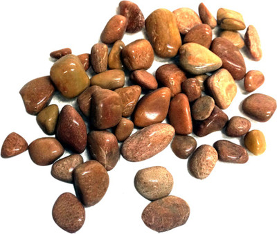 

Blue Sky Aquarium stones River Rock Unplanted Substrate(Brown)