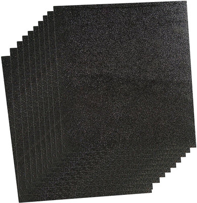 

GVAAS A4 Glitter eva foam sheets (TEN) BLACK