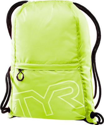 

TYR Draw String Swimming Backpack 13 L Backpack(Green), Yellow