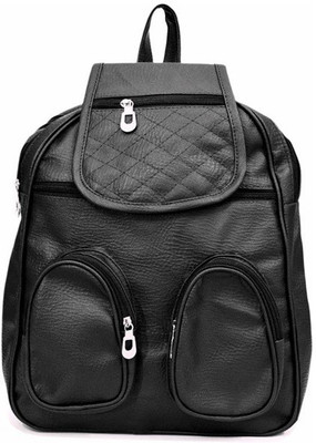

Aj style mbbs303 black 10 L Backpack(Black)