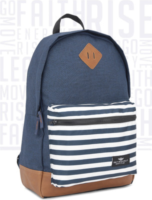 

Metronaut Fashion Printed 15 L Backpack(Blue), Navy blue