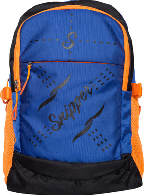 

Snipper Regular Waterproof Backpack(Blue, Orange, 30 L)