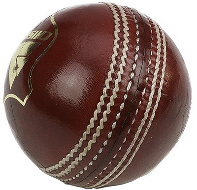 

QUINERGYS ® Approver & Certified Pace Tanned Leather Corky Cricket Ball Red Cricket Leather Ball(Pack of 1, Red)