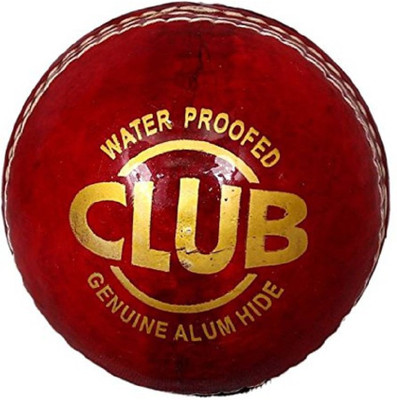 

QUINERGYS ® Sports Test Star Red Cricket Ball Yorker Test Waterproof Cricket Leather Ball(Pack of 1, Red)