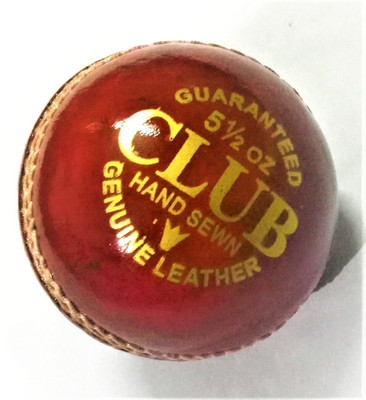 

QUINERGYS ® Waterproof Cricket Ball Red, 4 Piece Ball for Test Matchs, One-Day Matchs and Practice, High Quality Cricket Leather Ball(Pack of 1, Red)