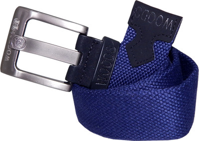 

WOODS Men Formal, Casual Blue Canvas, Fabric, Synthetic Belt