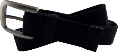 

WOODS Men Formal, Casual Black Canvas, Fabric, Synthetic Belt