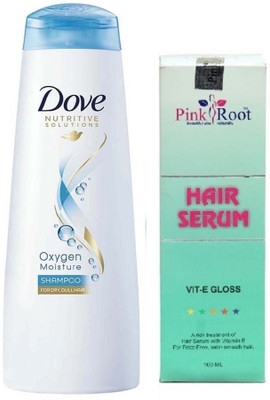 

Pink Root Hair Serum and Moisture Shampoo 180ml(Set of 2)