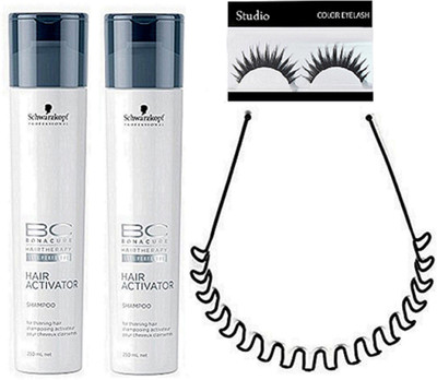 

studio Of Hair Band, BC Bonacure Hair Activator Shampoo 230ml Pack Of 2(Set of 3)