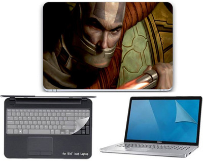 

Gallery 83 war hero wallpaper 3 in 1 combo pack with laptop skin sticker decal, key guard, Screen protector all are laptop 15.6 inch Combo Set 3546 vinyl Laptop Decal 15.6 Combo Set