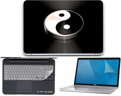 

Gallery 83 fenshui wallpaper 3 in 1 combo pack with laptop skin sticker decal, key guard, Screen protector all are laptop 15.6 inch Combo Set 3484 vinyl Laptop Decal 15.6 Combo Set