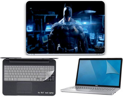 

Gallery 83 bat man wallpaper 3 in 1 combo pack with laptop skin sticker decal, key guard, Screen protector all are laptop 15.6 inch Combo Set 3572 vinyl Laptop Decal 15.6 Combo Set