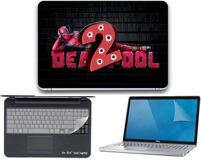 

Gallery 83 deadpool 2 wallpaper 3 in 1 combo pack with laptop skin sticker decal, key guard, Screen protector all are laptop 15.6 inch Combo Set 3379 vinyl Laptop Decal 15.6 Combo Set