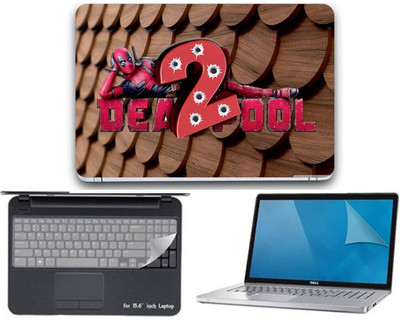 

Gallery 83 deadpool 2 wallpaper 3 in 1 combo pack with laptop skin sticker decal, key guard, Screen protector all are laptop 15.6 inch Combo Set 3393 vinyl Laptop Decal 15.6 Combo Set