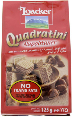 

Loacker Napolitaner Bite Size Wafer Cookies - 125g(125 g)