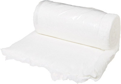 

Happy Cottons Absorbent Cotton wool 400g. Roll For Makeup Remover, Surgical, First Aid, Beauty, Adult & Baby Care Bacteria Free