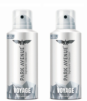 

Park Avenue Voyage Signature Collection Body Spray 130ML Each (Pack of 2) Body Spray - For Men & Women(260 ml, Pack of 2)