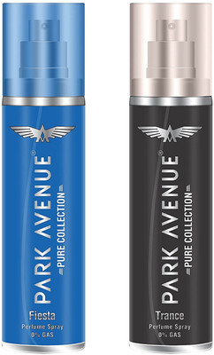 

Park Avenue Fiesta and Trance Pure Collection Perfume Spray 135ML Each (Pack of 2) Perfume Body Spray - For Men & Women(270 ml, Pack of 2)