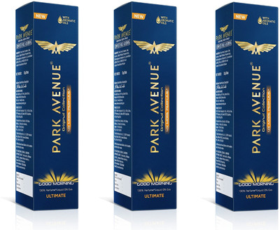 

Park Avenue Good Morning Ultimate 4X More Original Collection Perfume Spray 150ML Each (Pack of 3) Perfume Body Spray - For Men & Women(450 ml, Pack of 3)